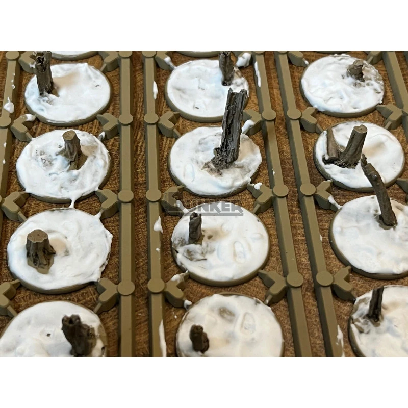 Set De Souches D'arbres En Résine Pour Bolt Action 4 Set De Souches D'arbres En Résine Pour Bolt Action – Image 2