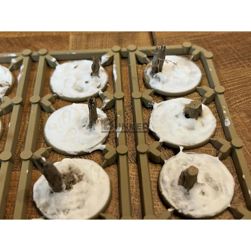 Set De Souches D'arbres En Résine Pour Bolt Action 7 Set De Souches D'arbres En Résine Pour Bolt Action – Image 5