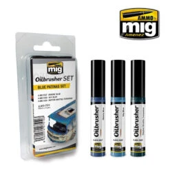 Set Oilbrusher Patine Bleu Ammo