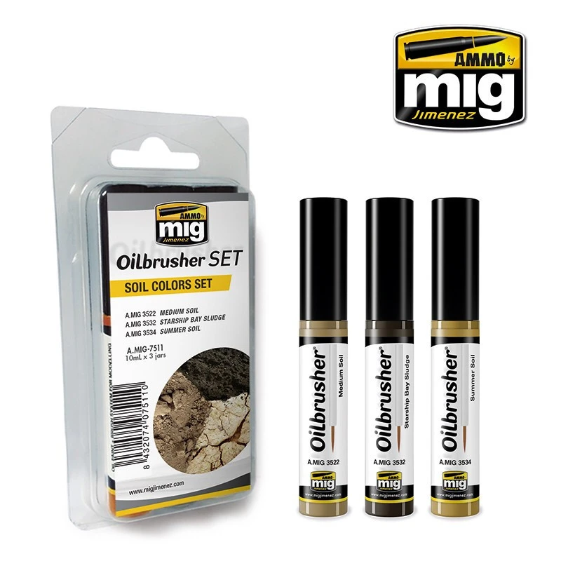 Set Oilbrusher Soil Ammo 3 Set Oilbrusher Soil Ammo