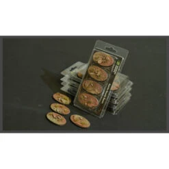 Socle GamersGrass Badlands, Ovale 60mm (x4) -Modèle Militaire Jouet socle gamersgrass badlands ovale 60mm x4 1