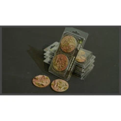 Socle GamersGrass Badlands, Rond 60mm (x2)