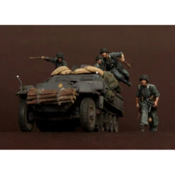 Soga Miniatures German Panzergrenadiers WW2 1:35 -Modèle Militaire Jouet soga miniatures german panzergrenadiers ww2 soga9 3