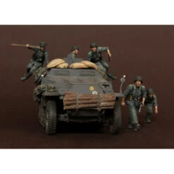 Soga Miniatures German Panzergrenadiers WW2 1:35 -Modèle Militaire Jouet soga miniatures german panzergrenadiers ww2 soga9 5