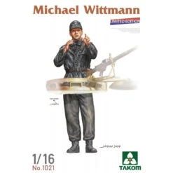 Takom® Figurine Michael Wittmann (édition Limité) 1:16