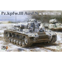 Takom® Maquette Militaire Char Panzer III Ausf.N (Winterketten) 1:35