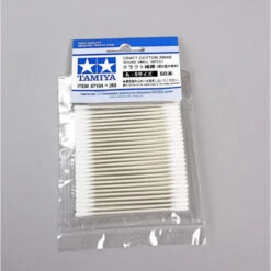 Tamiya® Coton Tige Rond S (50pcs)
