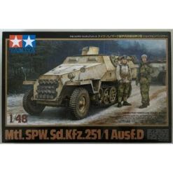 Tamiya® Maquette Militaire Véhicule Blindé Mtl. SPW. Sd.Kfz.251/1 Ausf.D 1:48