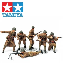 Tamiya® Set De Soldats Français Seconde Guerre Mondiale 1:35