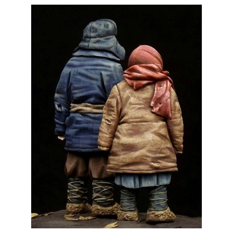 The Bodi® Set De Figurines De Petit Garçon Et Fille Période Seconde Guerre Mondiale 1:35 6 The Bodi® Set De Figurines De Petit Garçon Et Fille Période Seconde Guerre Mondiale 1:35 – Image 4