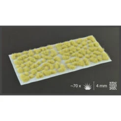 Touffe D'herbe Beige 4mm (x70) GamersGrass