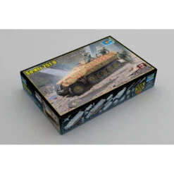 Trumpeter® Maquette Véhicule Convoyeur Semi-chenillé Type Sd.Kfz 251 D 1:16 -Modèle Militaire Jouet trumpeter maquette vehicule convoyeur semi chenille type sdkfz 251 d 00942 1