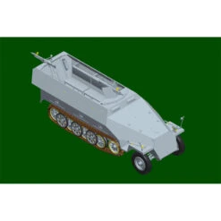 Trumpeter® Maquette Véhicule Convoyeur Semi-chenillé Type Sd.Kfz 251 D 1:16 -Modèle Militaire Jouet trumpeter maquette vehicule convoyeur semi chenille type sdkfz 251 d 00942 7