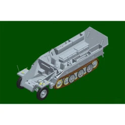 Trumpeter® Maquette Véhicule Convoyeur Semi-chenillé Type Sd.Kfz 251 D 1:16 -Modèle Militaire Jouet trumpeter maquette vehicule convoyeur semi chenille type sdkfz 251 d 00942 8