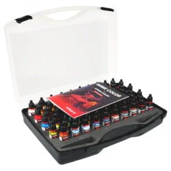 Vallejo® Game Color Foundation Case (80 Teintes) -Modèle Militaire Jouet vallejo game color foundation case 80 teintes 72180 1