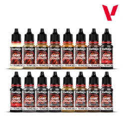 Vallejo® Game Color Set Peintures Acryliques Cuir Et Métal -Modèle Militaire Jouet vallejo game color set peintures acryliques cuir et metal 72189 2