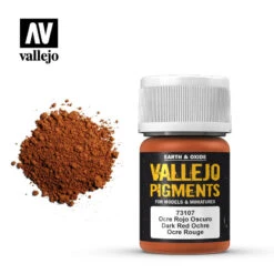 Vallejo® Pigment Dark Red Ochre 35 Ml - 73107