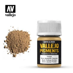 Vallejo® Pigment Dark Yellow Ochre 35 Ml - 73103