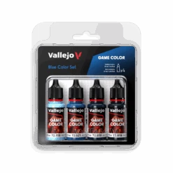 Vallejo® Set De Couleurs Game Color Bleu (x4)