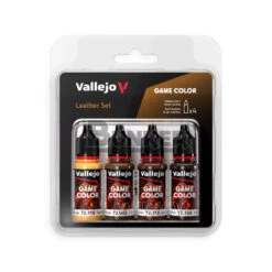 Vallejo® Set De Couleurs Game Color Cuir (x4)