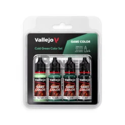 Vallejo® Set De Couleurs Game Color Vert Froid (x4)