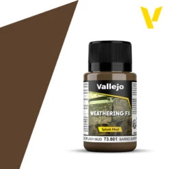 Vallejo® Weathering Effects European Splash Mud - 73801 40 Ml