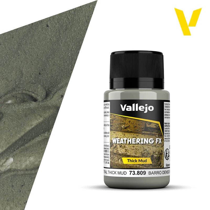 Vallejo® Weathering FX Industrial Mud - 73809 40 Ml 3 Vallejo® Weathering FX Industrial Mud - 73809 40 Ml