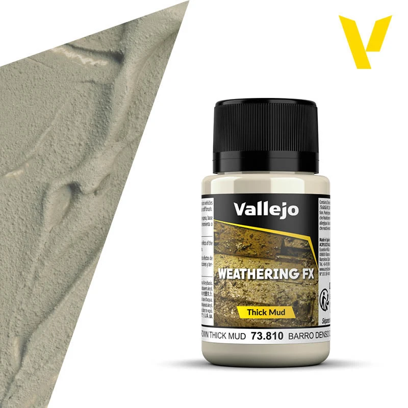 Vallejo® Weathering FX Light Brown Mud - 73810 40 Ml 3 Vallejo® Weathering FX Light Brown Mud - 73810 40 Ml