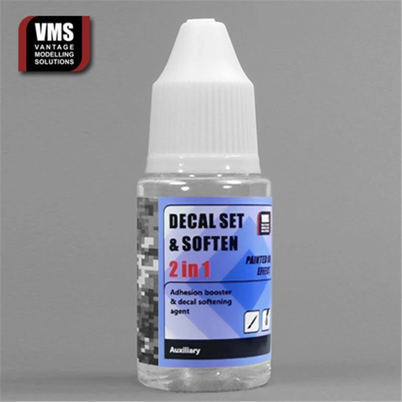 VMS® Fixateur Et Assouplissant 2 En 1 Pour Décalcomanie 30ml 3 VMS® Fixateur Et Assouplissant 2 En 1 Pour Décalcomanie 30ml