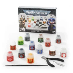 Warhammer 40.000 : Set Peintures + Outils -Modèle Militaire Jouet warhammer 40000 set peintures outils 1